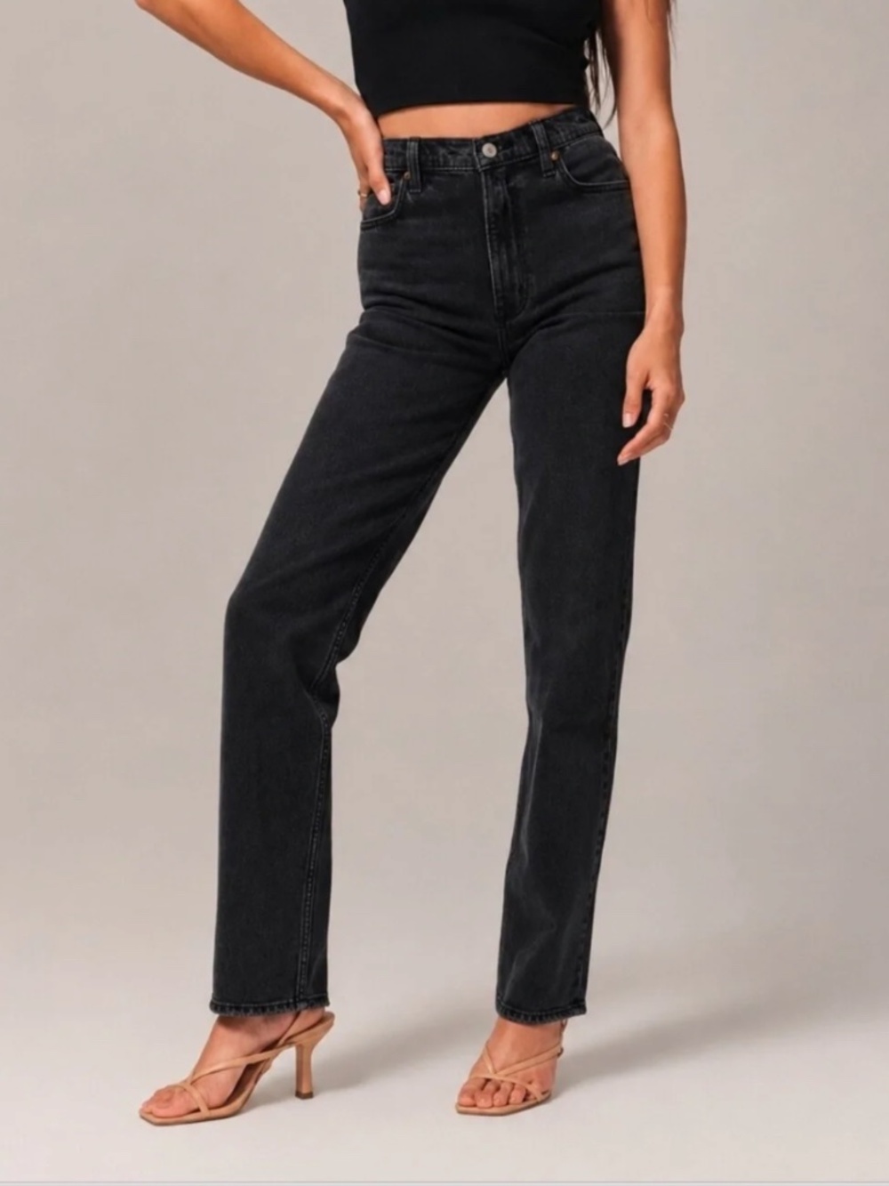 Abercrombie & Fitch 90's Straight Ultra High Rise Jeans